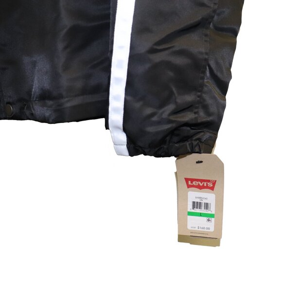 Levis Stripe Coaches Windbreak Varsity Jacket NWT - Picture 7 of 7